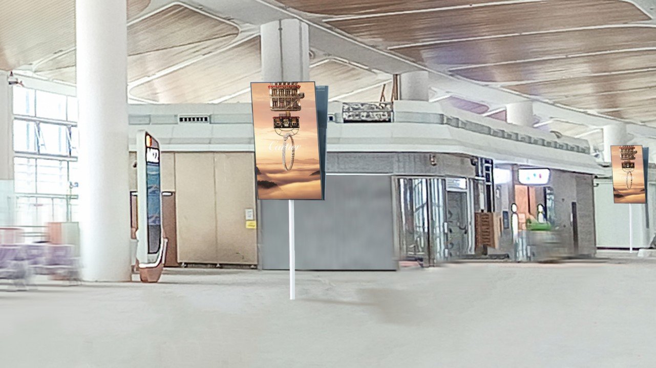 T3 International Departure Boarding Hall Digital Signage Package
