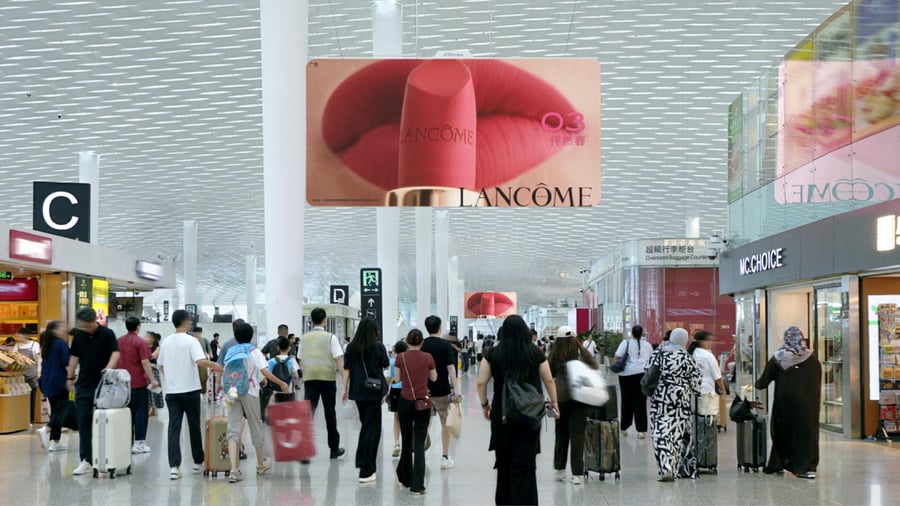 T3 Domestic Departure S-LED Digital Billboard Package