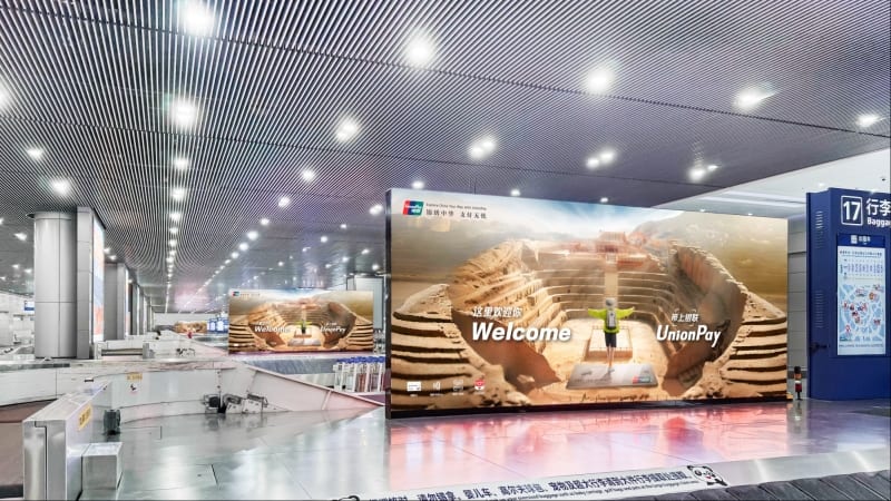 T2 Domestic Arrival Baggage Hall Digital Billboard