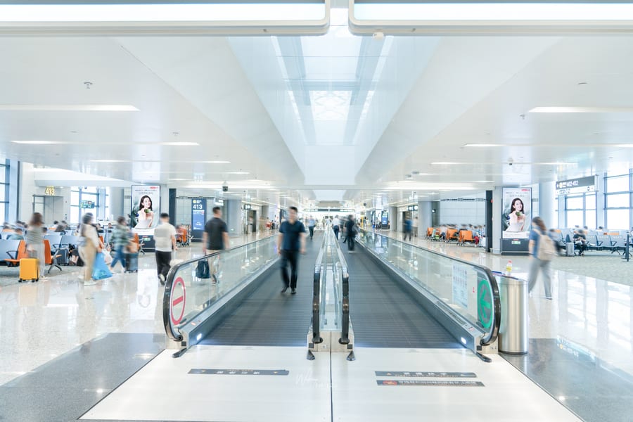 T4 Domestic Departure and Arrival LCD Network