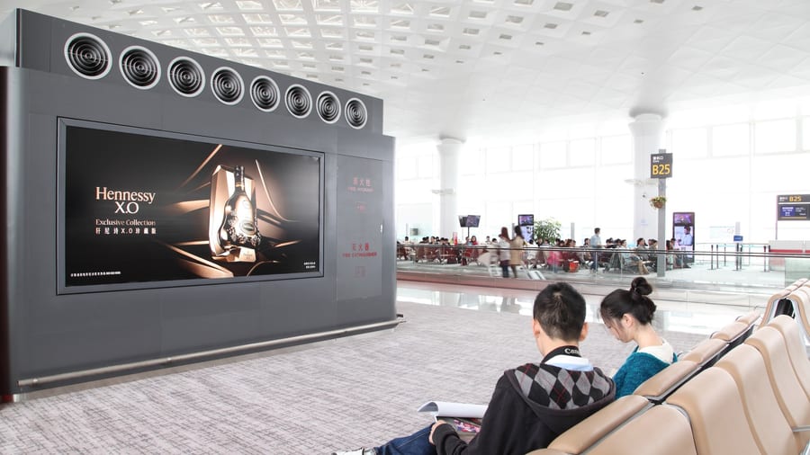 T3 Domestic Departure Boarding Gate Lightbox