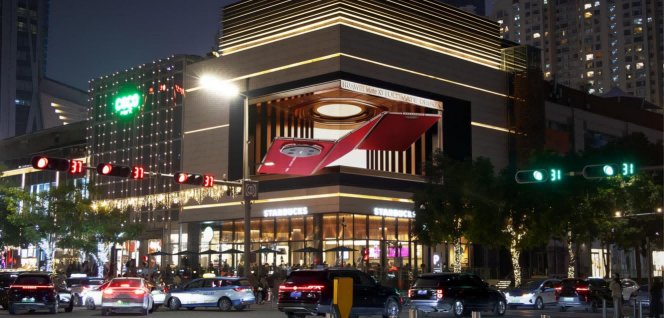 Shenzhen Futian COCO Park 3D Billboard Advertising