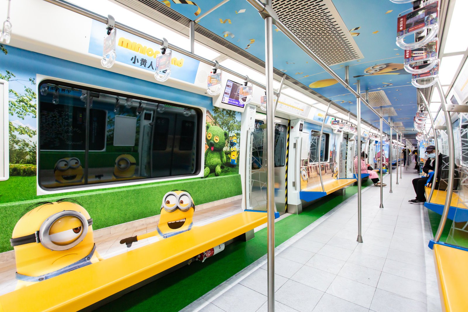 Minions (Universal Pictures) Beijing metro advertising