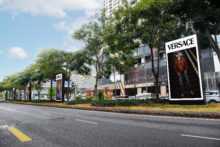 Shenzhen Futian CBD Fortune Building Digital Billboard