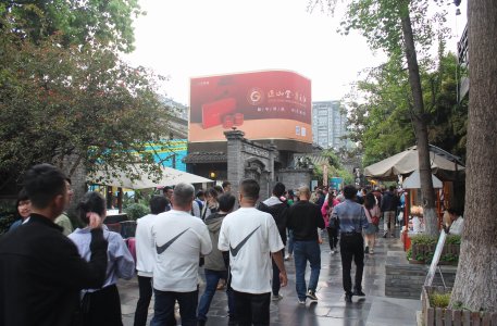 Chengdu Kuanzhai Alley Digital Billboard